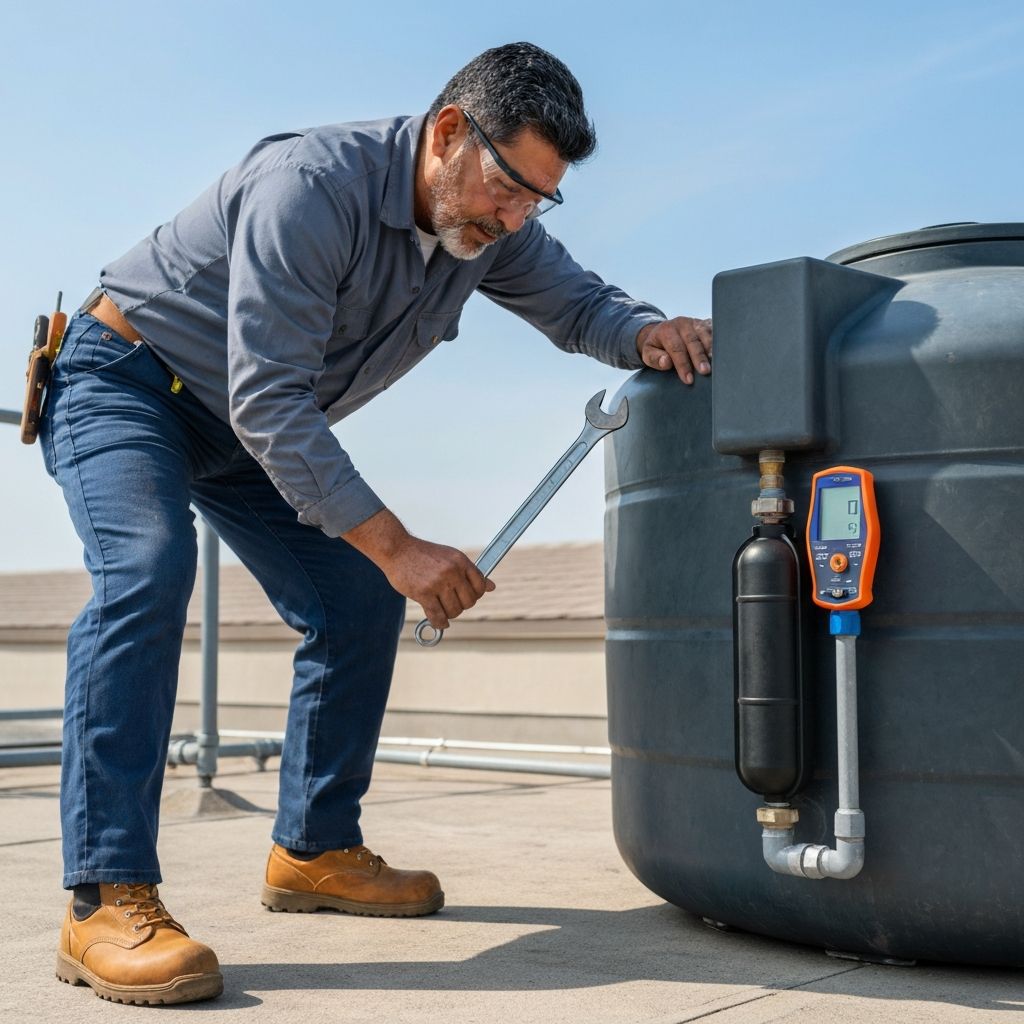 Vazamento em Caixa d'Água